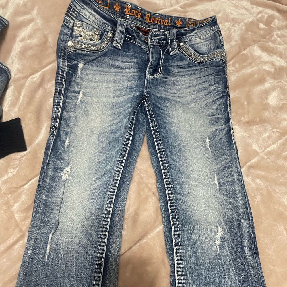 Rock revival jeans